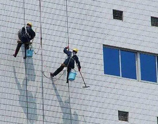 杭州医院外墙清洁 玻璃幕墙清洗保洁 高新西区外墙清洗