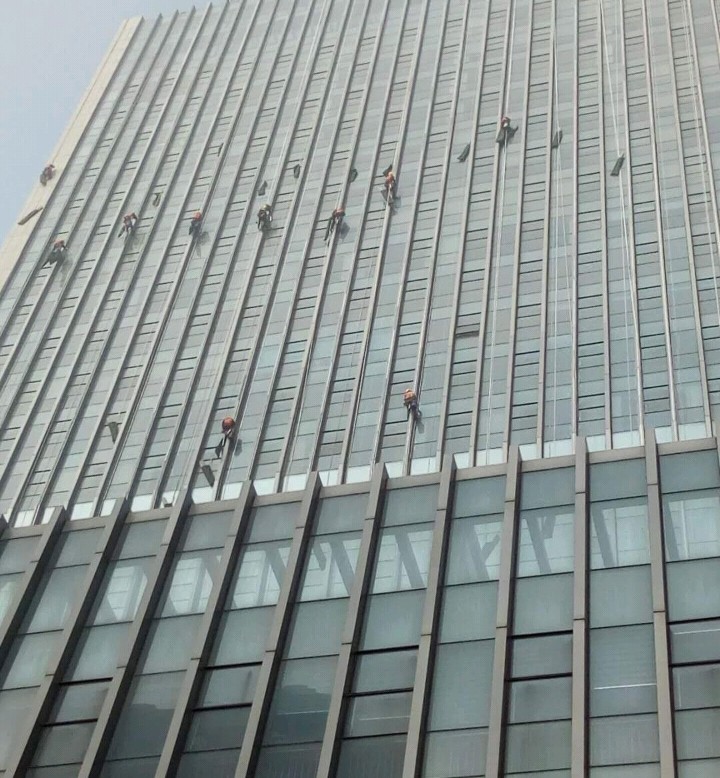 乐山专业保洁 承接外墙清洗 地板打蜡 甲醛检测 玻璃清洗